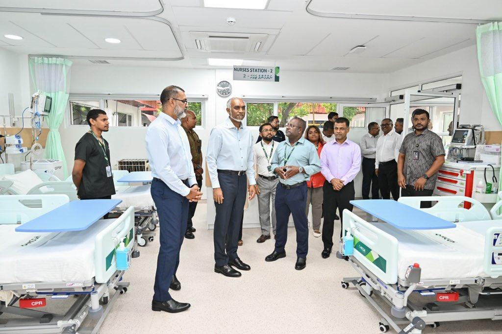 އައިޖީއެމް ހޮސްޕިޓަލުގެ 75 އެނދުގެ މަލްޓި ސްޕެޝަލިޓީ ސާޖިކަލް ވިންގު ހުޅުވައިފި
