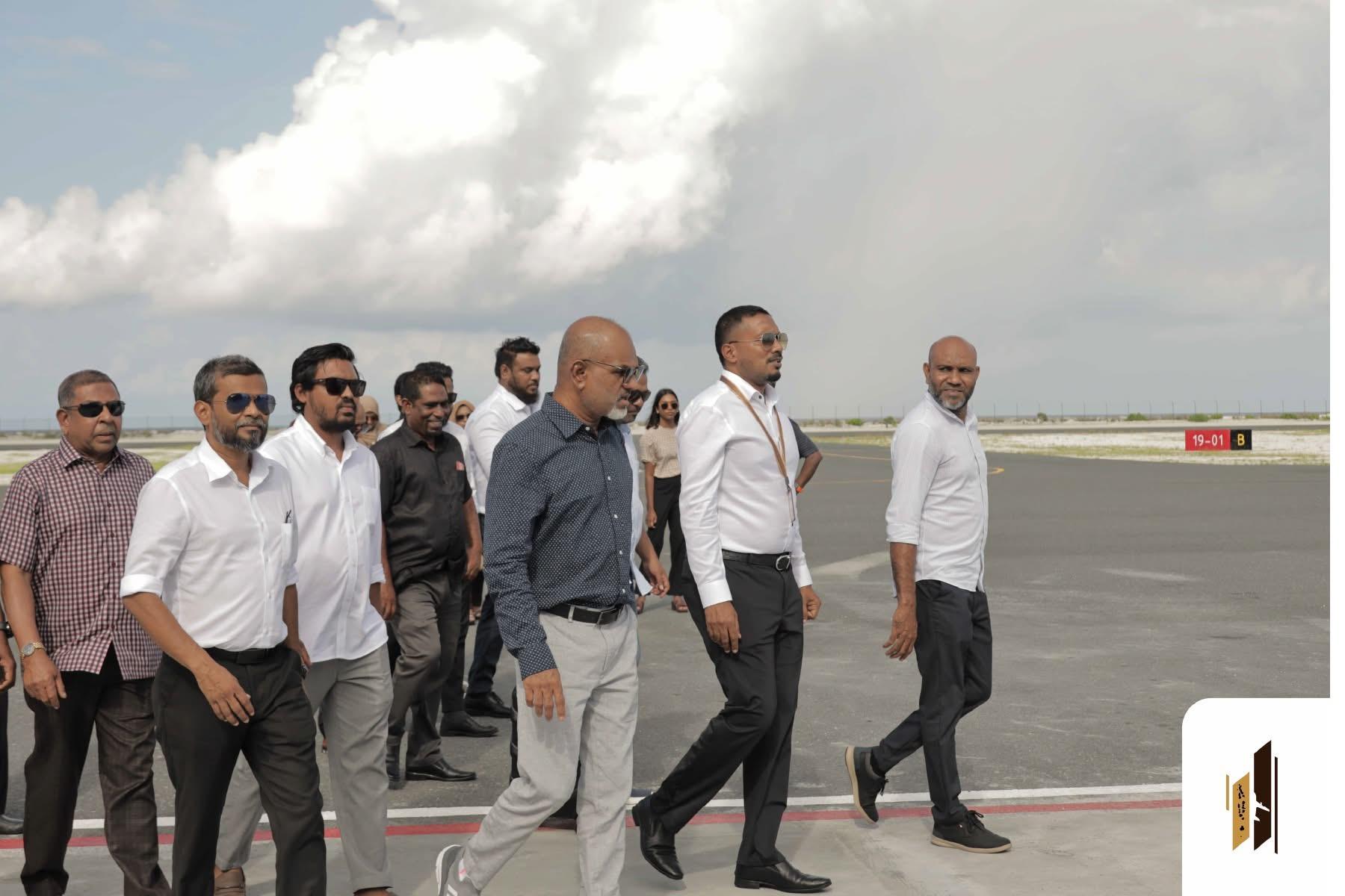 މުލި އެއަރޕޯޓް ރަސްމީކޮށް ހުޅުވުން ލަސްކުރީ ޝެޑިއުލް ދަތުރުތަކާއެކު ފެށުމަށް: މުބީން