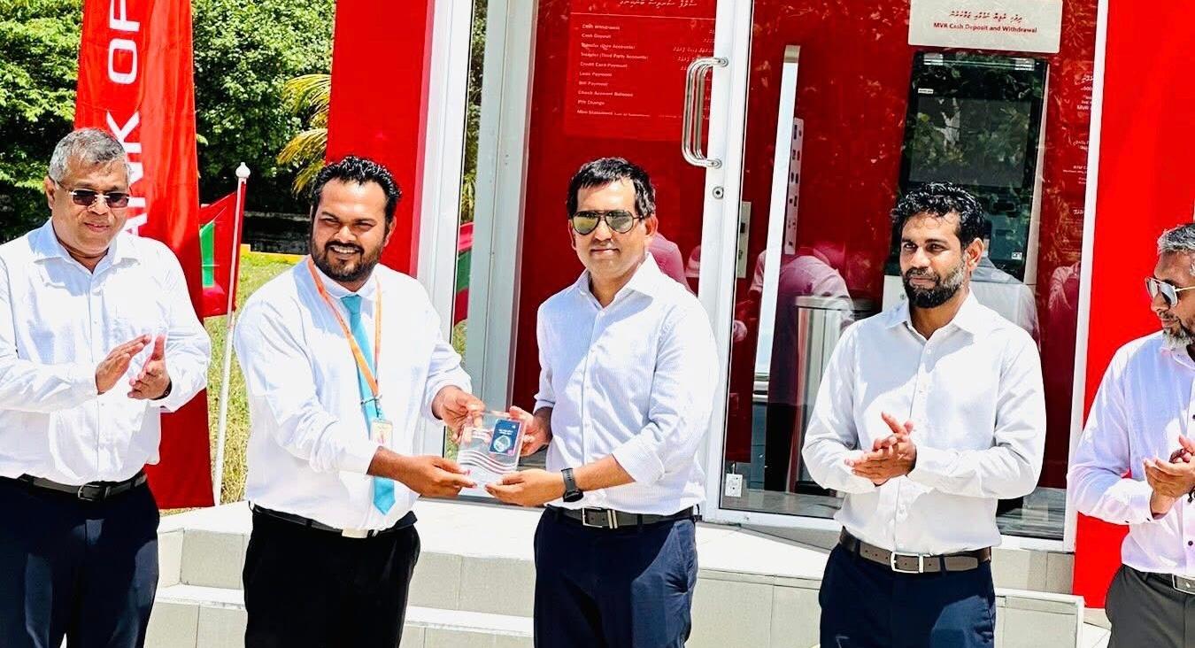 ވަޢުދު ރަނުން ރަނަށް: ލަންދޫގައި އޭޓީއެމް ޤާއިމުކޮށް، ޚިދުމަތް ފަށައިފި 