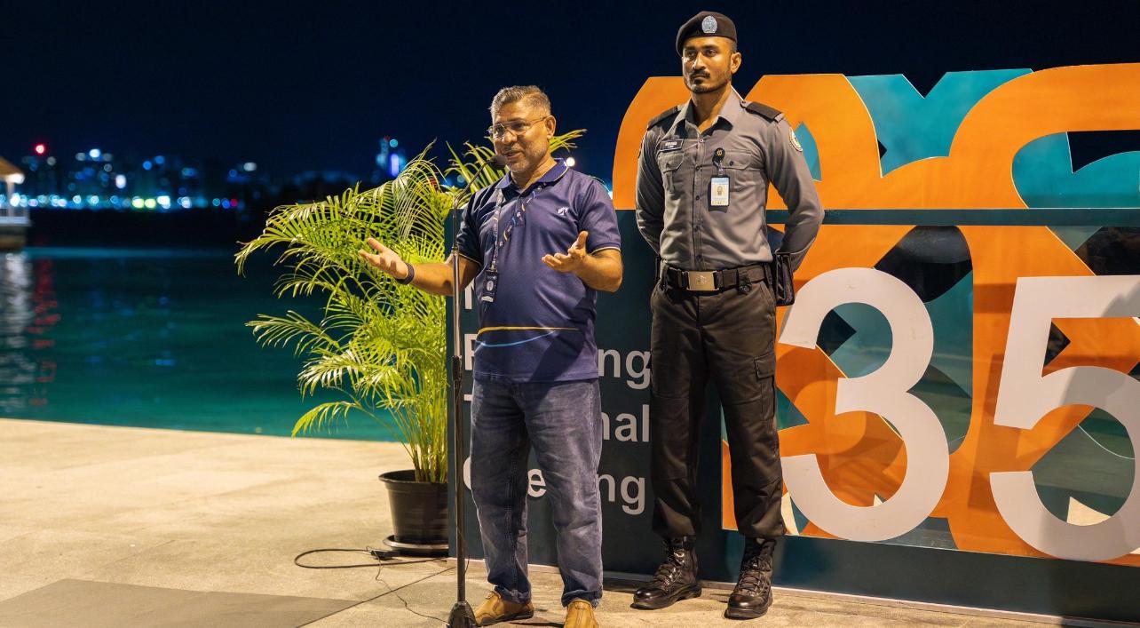 ވީއައިއޭގެ އާ ޓާމިނަލް  ހުޅުވުމުގެ ކައުންޓްޑައުން ފަށައިފި