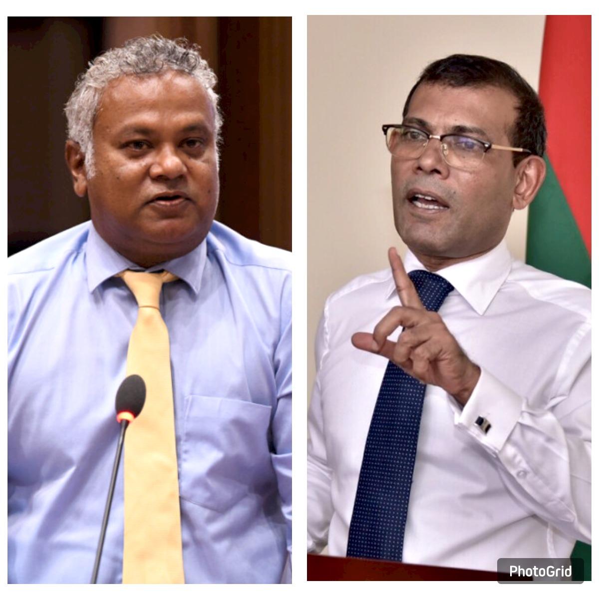 ނިޔާގެ ވަރުގަދަ ރައްދެއް ނަޝީދު އަށް
