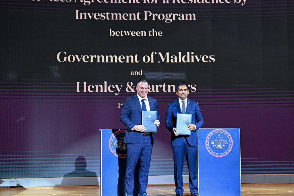 ރާއްޖޭގައި އިންވެސްޓުކުރާ މީހުންނަށް  ރާއްޖޭގައި ދިރިއުޅެވޭ ޕްރޮގްރާމްގެ އެއްބަސްވުމުގައި ސޮއި ކޮށްފި