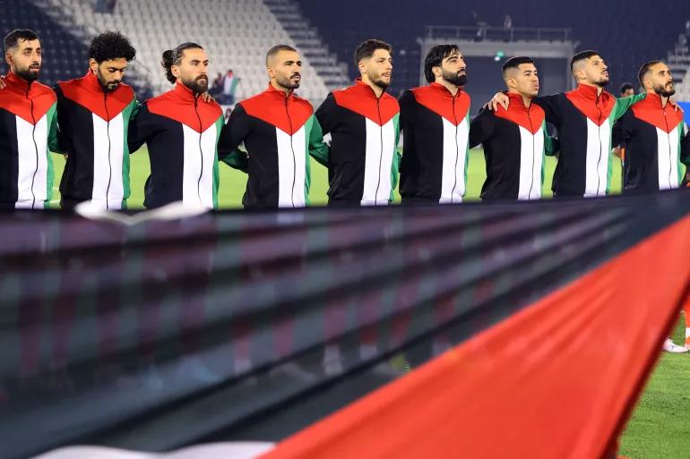 The Palestinian football team by qualifying for the third round of the Asian qualifiers for the FIFA World Cup 2026- Photo by ALJazeera