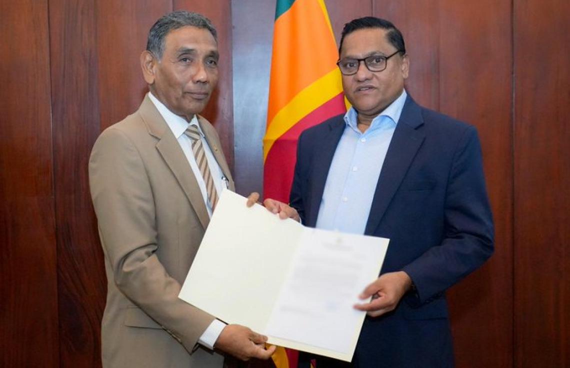 ޓެލެތޯން މެދުވެރިކޮށް ދިވެހިންވީ ލާމަސީލު އެހީ ލަންކާއާ ހަވާލުކޮށްފި