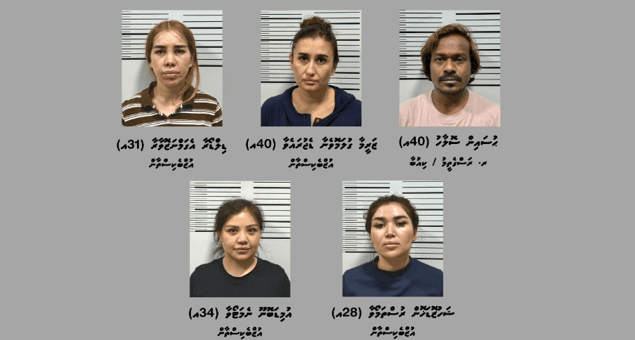 ފުލުހުން ހައްޔަރުކުރި މީހުން، ފޮޓޯ: ޕޮލިސް