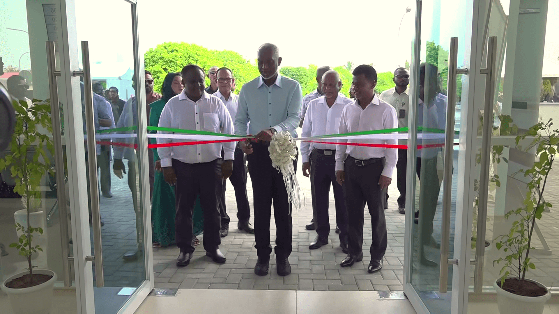 ދުވާފަރު ޞިއްޙީ މަރުކަޒުގެ އައު އިމާރާތް ހުޅުވައިފި