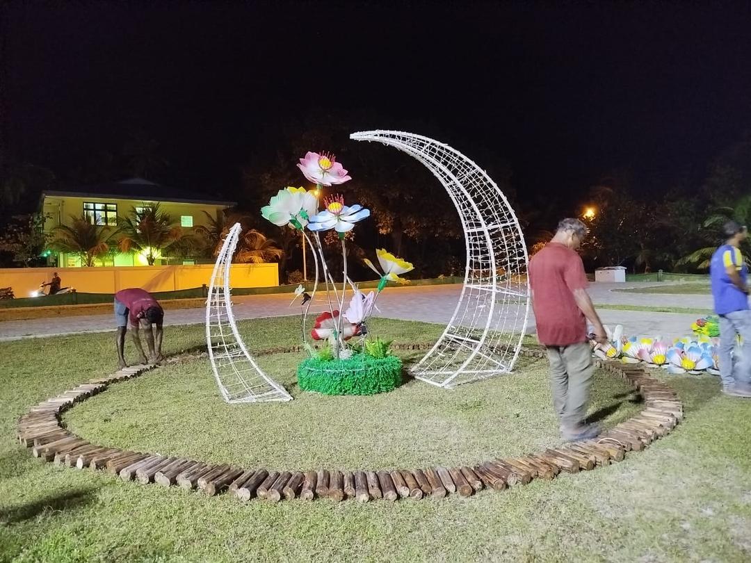 "ޢީދު އަލި" ދިއްލުމަށް ބޭނުންވާ ސާމާނު ރަށްތަކަށް ފޮނުވާ ނިމިއްޖެ