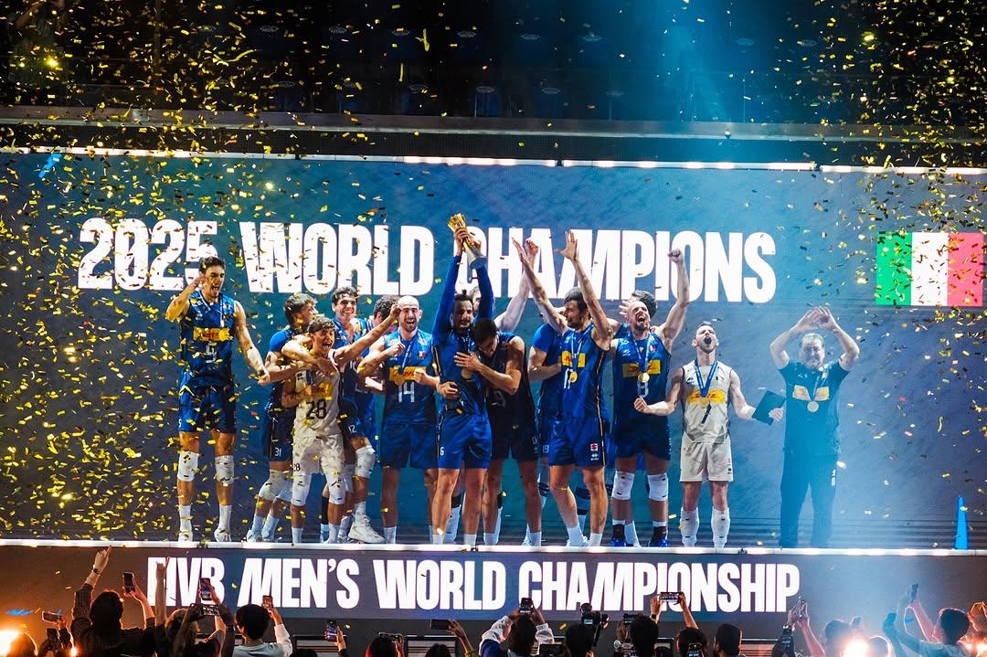 ބަލްގޭރިއާ ބަލިކޮށް، އިޓަލީ ވޮލީ ބޯޅައިގެ ދުނިޔޭގެ ރަސްކަމަށް