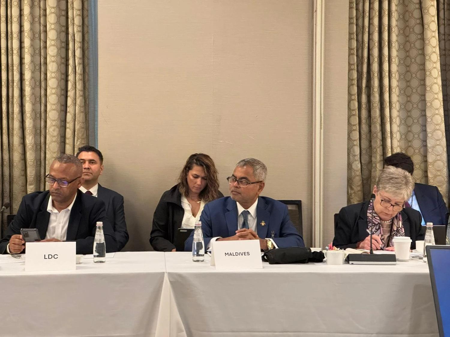 ކޮޕް30 ކޮންފަރެންސުގައި ނާޒުކު ޤައުމުތަކަށް ފައިދާ ލިބޭނެ ގޮތްތަކެއް ހޯދައިދިނުން މުހިންމު