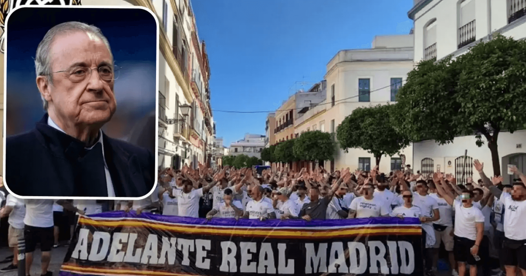 ރެއާލް މެޑްރިޑްގެ ރައީސް ފްލޮރެންޓީނޯ ޕެރޭޒާ ދެކޮޅަށް ސަޕޯޓަރުން ވަރުގަދަ މުޒާހަރާއެއް ރާވަނީ