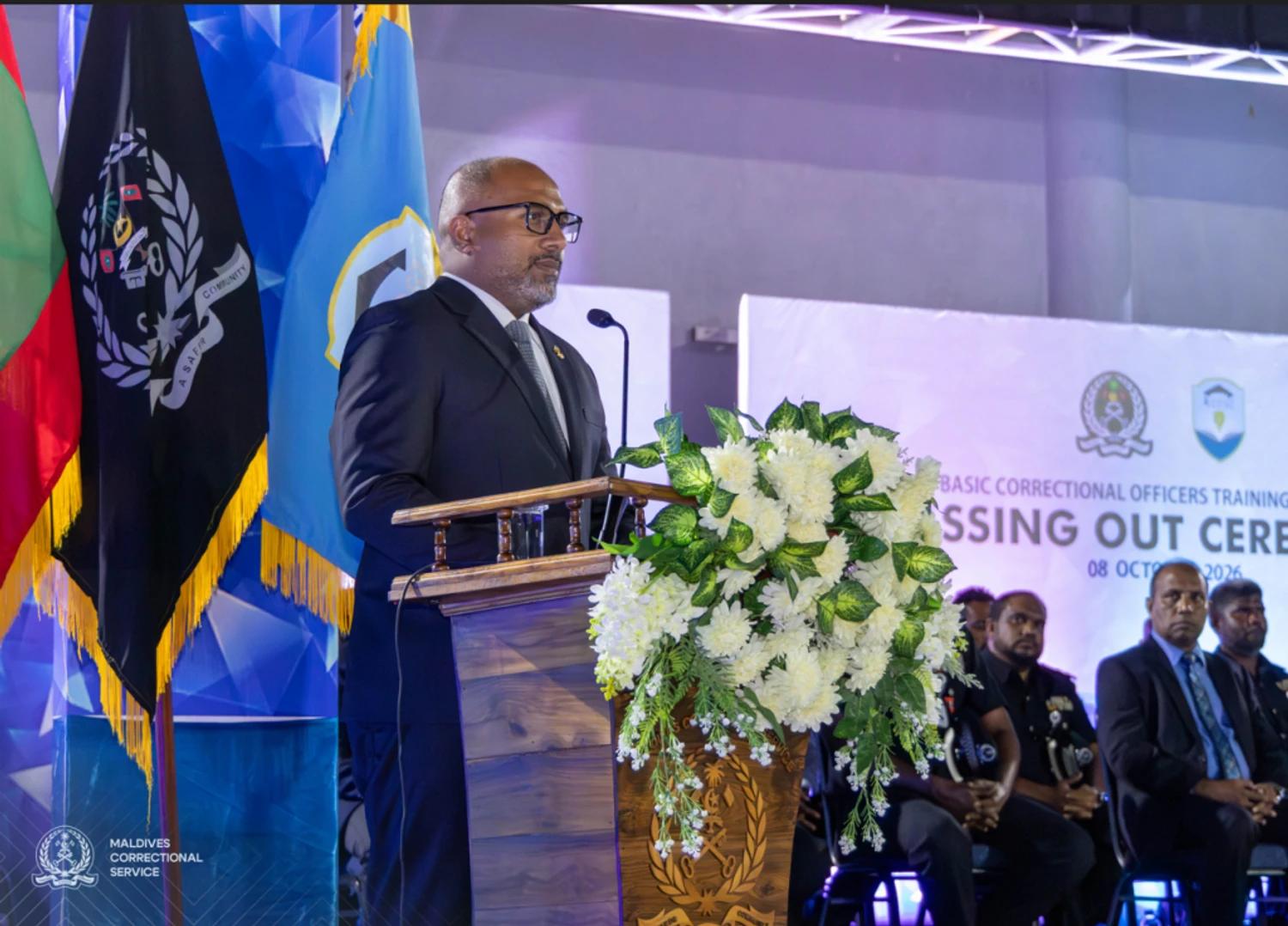 ޤައިދީން އިސްލާހުކުރުމަކީ ތަމްރީންވެގެން ނިކުންނަ އޮފިސަރުންގެ ވެސް ޒިންމާއެއް: ވަޒީރު އިހްސާން