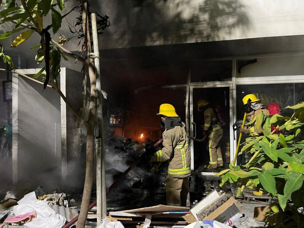 ހުޅުމާލޭގެ ގުދަނެއްގައި ރޯވެ، ބޮޑެތި ގެއްލުންތަކެއް ލިބިއްޖެ!