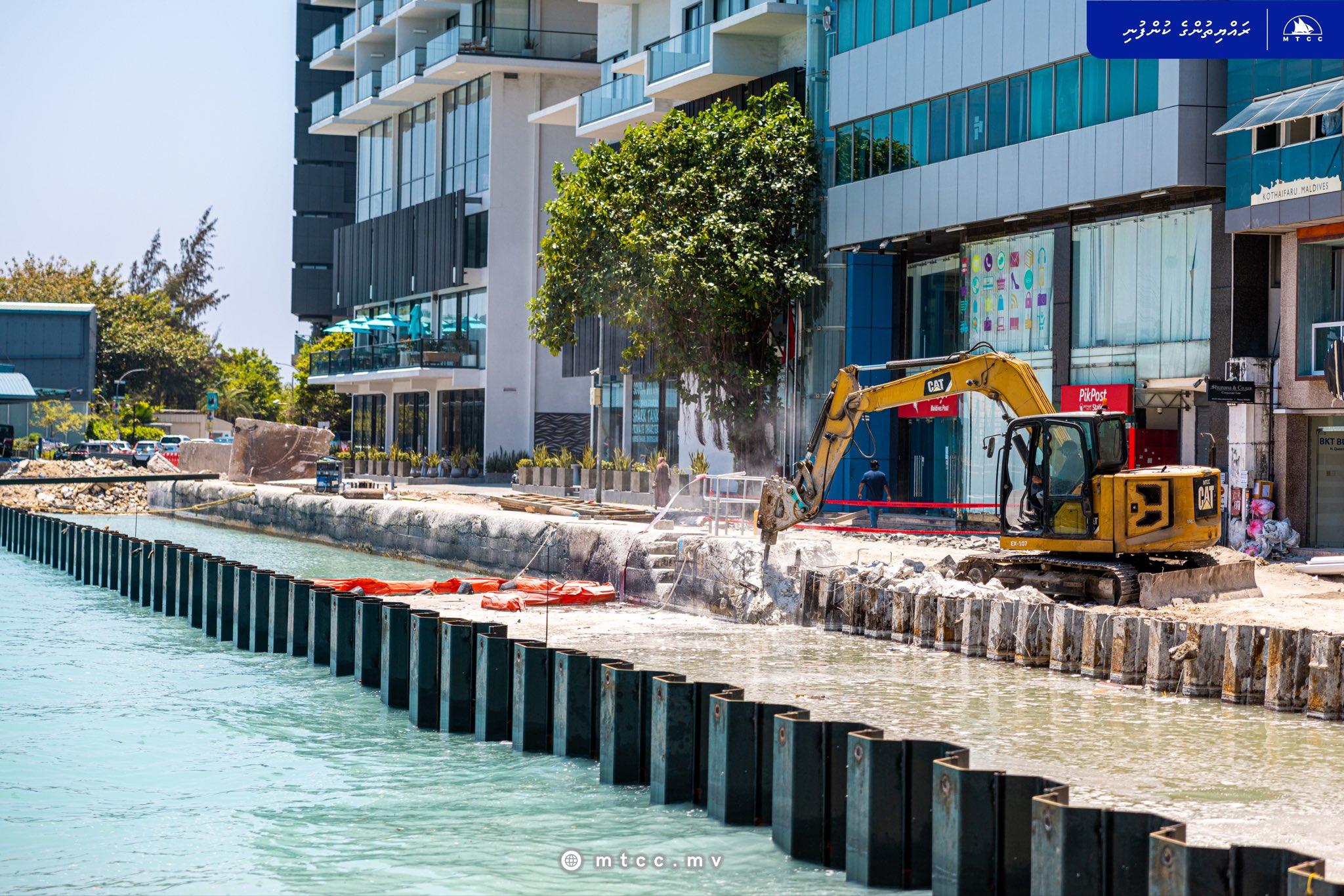 ބޮޑުތަކުރުފާނު މަގު: ފެނާއި ނަރުދަމާ ވިއުގަ އައު ކުރުމުގެ މަސައްކަތް ފަށައިފި