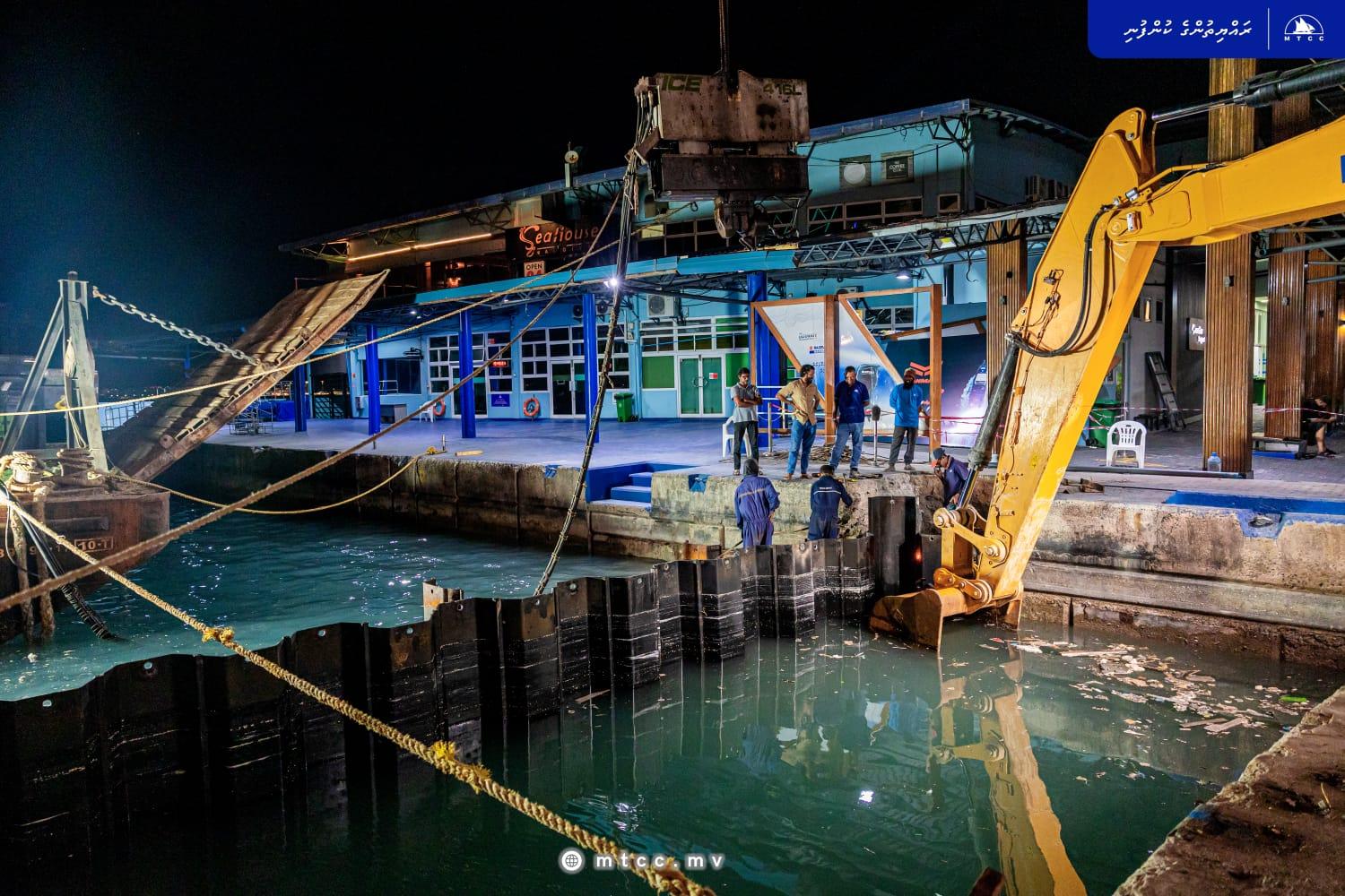 މަސްވެރިންގެ ޕާކް ސަރަޙައްދު ފަޅުގައި އޮތް އުޅަނދުތައް ނެގުމަށް އެމްޓީސީސީ އިން އަންގައިފި