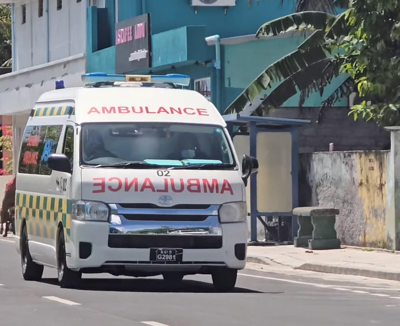 ހުޅުމާލޭގައި ނުރައްކާތެރި އެކްސިޑެންޓެއް ހިނގައި އަނިޔާވި މީހަކަށް އައިޖީއެމްއެޗްގައި ފަރުވާދެނީ