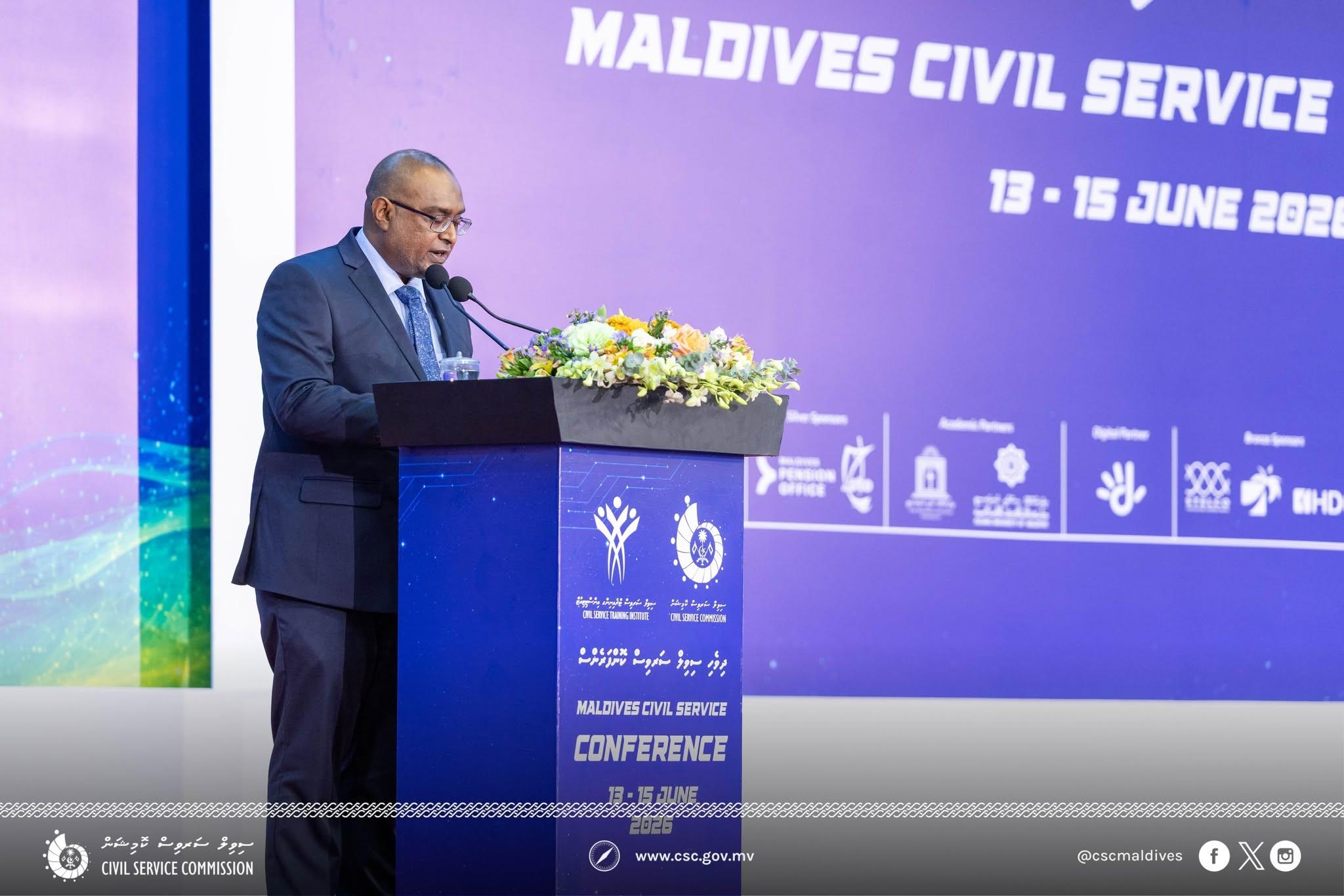 މުޖުތަބާ ކޮންފަރެންސްގައި ވާހަަކަ ދައްކަވަނީ، ފޮޓޯ: ސީއެސްސީ