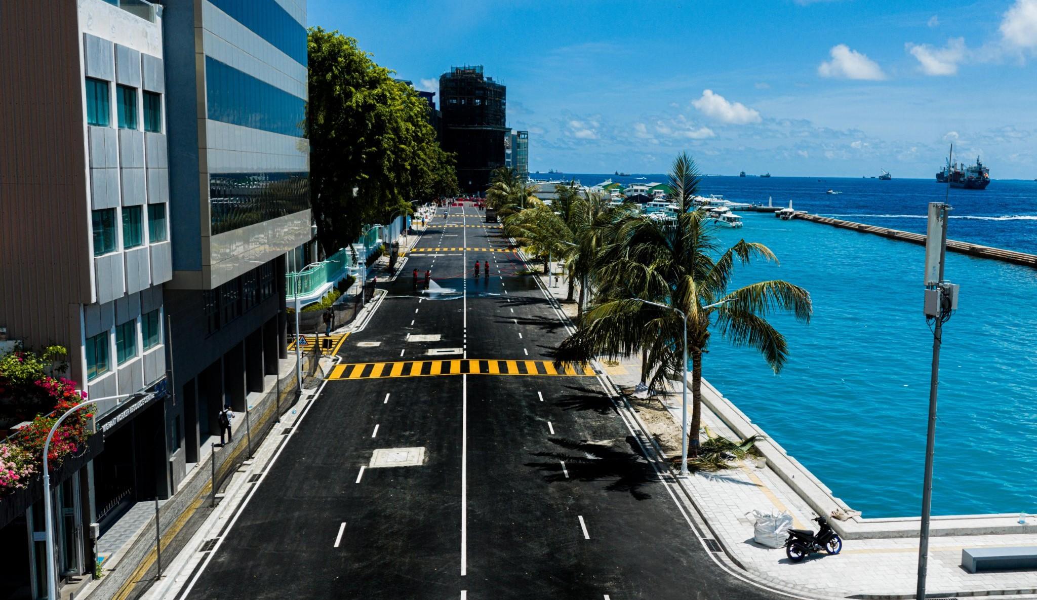 ބޮޑުތަކުރުފާނުމަގު އަލަށް ތަރައްޤީކުރި ސަރަޙައްދު އާންމުނަނަށް ހުޅުވާލައިފި