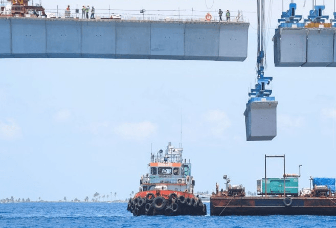 މާލެއާއި ވިލިމާލެ އެއްގަމު މަގުން ގުޅާލުމުގެ މަސައްކަތް ފަށައިފި