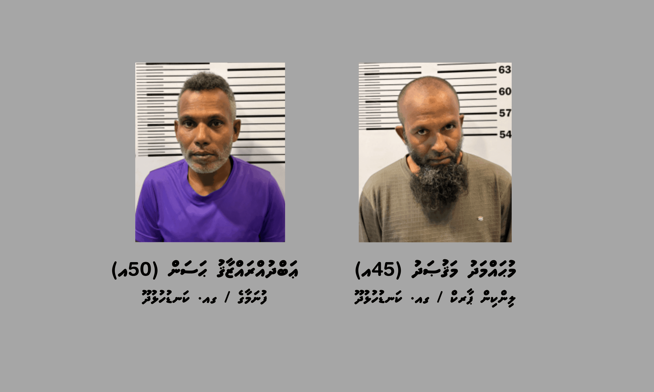 މަސްތުވާތަކެތީގެ މައްސަލައެއްގައި ކަނޑުހުޅުދޫއިން 2 މީހަކު ހައްޔަރުކޮށްފި