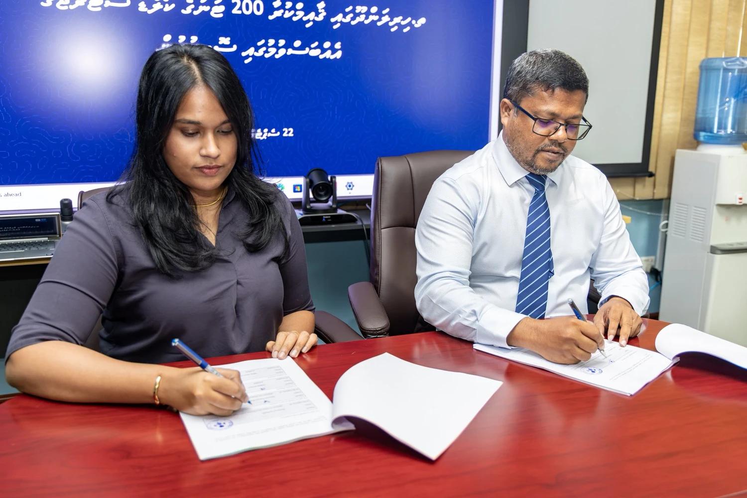 ހިރިލަންދޫގައި 200 މެޓްރިކް ޓަނުގެ ކޯލްޑް ސްޓޯރޭޖެއް ޤާއިމުކުރުމަށް ސޮއިކޮށްފި